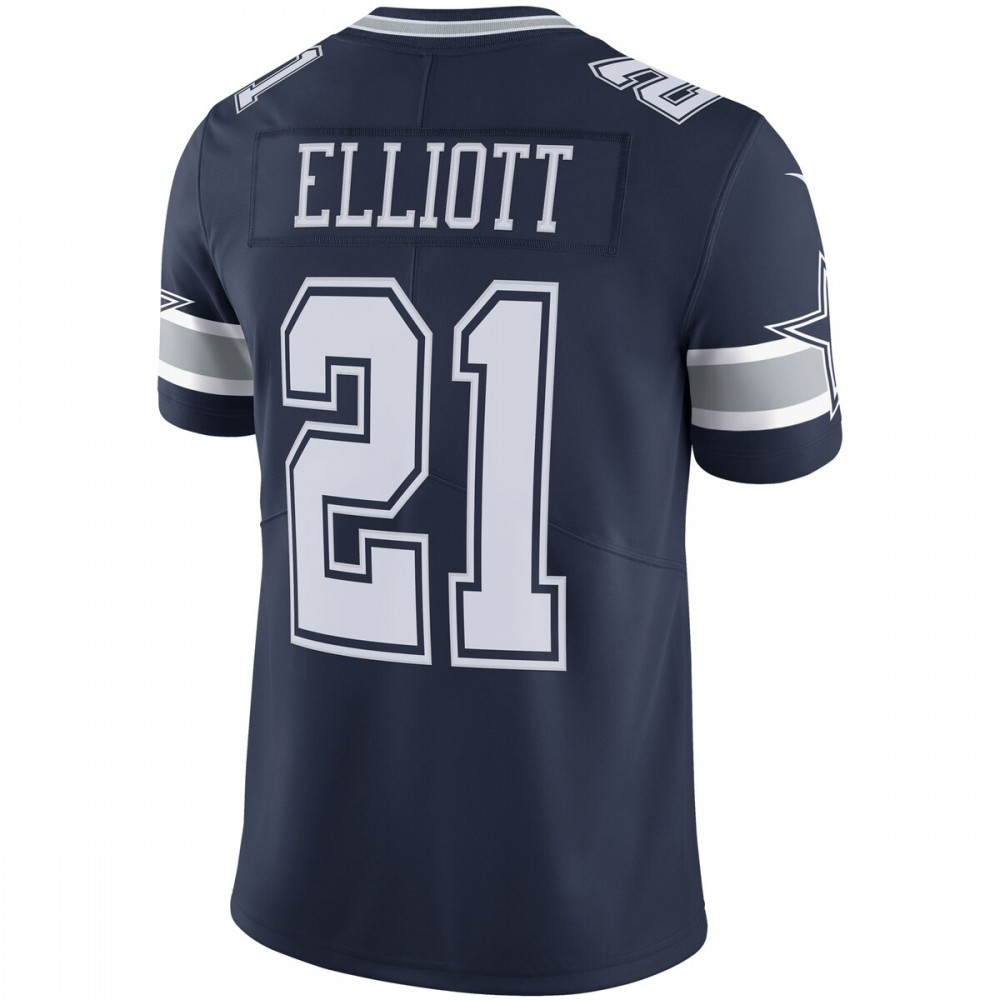Ezekiel Elliott Dallas Cowboys Nike Vapor Limited Jersey - Navy-Profan Arena